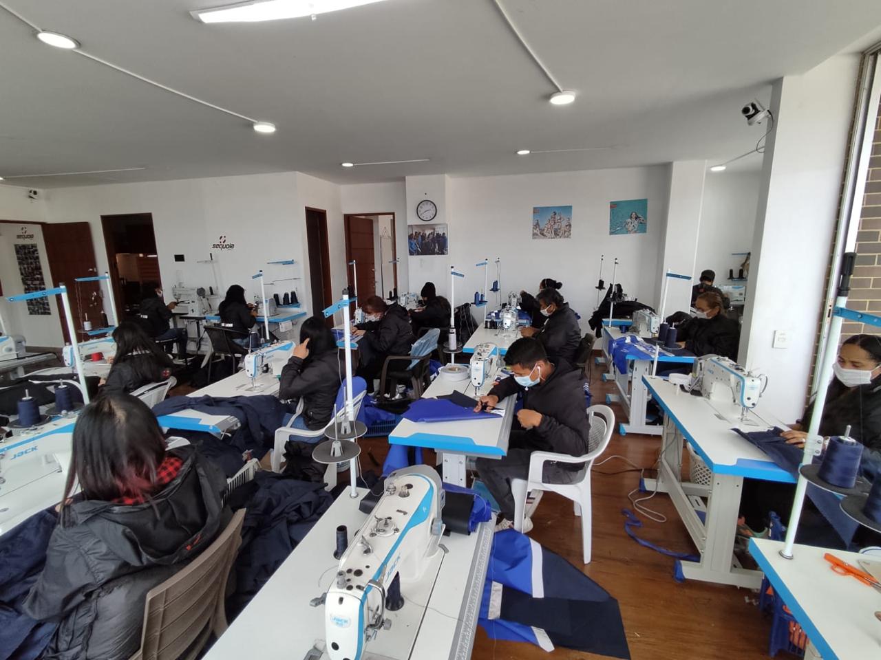 Vista general del taller Sequoia Speed