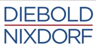 Logo de Diebold Nixdorf, cliente de Sequoia Speed en trajes antifricción para motociclistas